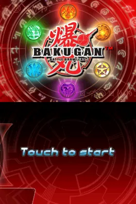 Bakugan - Battle Brawlers (USA) (En,Fr) screen shot title